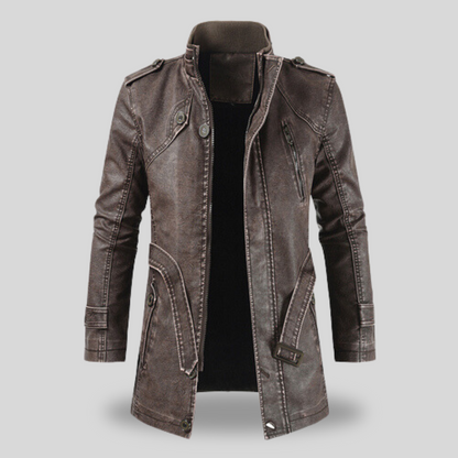 Formele Herenjas Steampunk Stijl met Capuchon - StudioMarella
