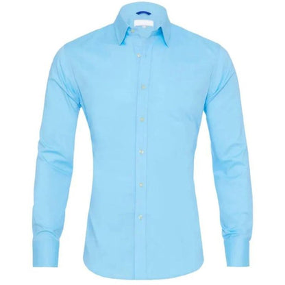 Mannen Overhemd Anti-crease Wit