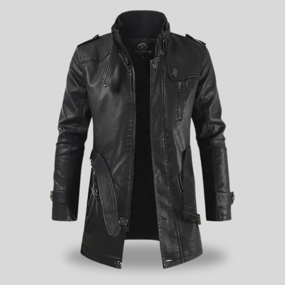 Formele Herenjas Steampunk Stijl met Capuchon
