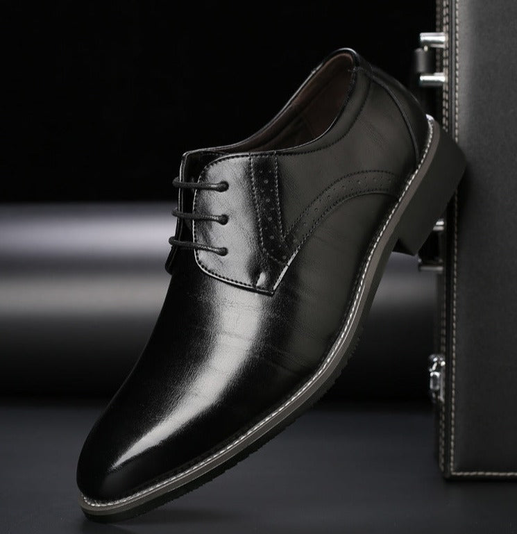 Elegante Veterschoenen Heren Onyx Comfortabel Leer - StudioMarella