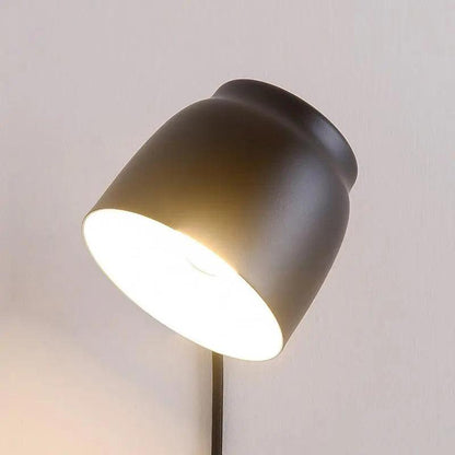 Oona Plug-in Wandlamp – Scandinavische Wandspot met Stekker – Flexibele Stijlverlichting voor Slaapkamer