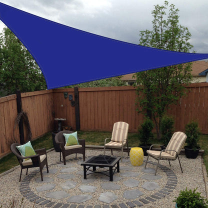 Driehoekig Waterdicht Schaduwdoek voor Terras en Tuin – UV-Bescherming en Privacy – Veelzijdig Zonnezeil