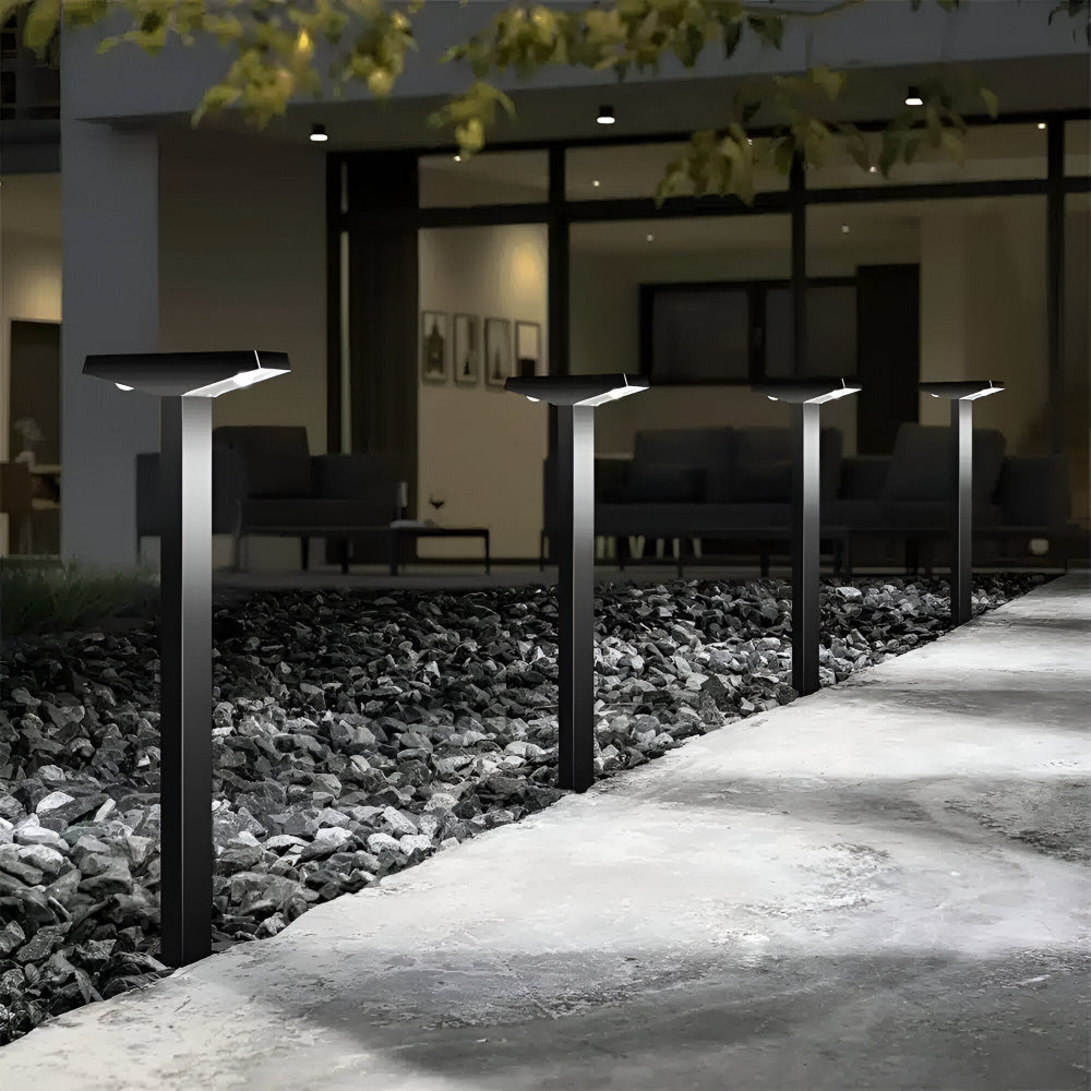Zonne Lamp Buiten 4 Stuks Waterdicht IP65 Tuinpad Terras 60cm