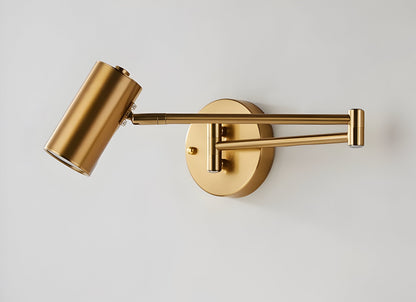 Wandlamp Verstelbare Arm LED Metaal Goud Zwart Slaapkamer Leeslamp Draaibaar Flexibel Bedlamp Woonkamer