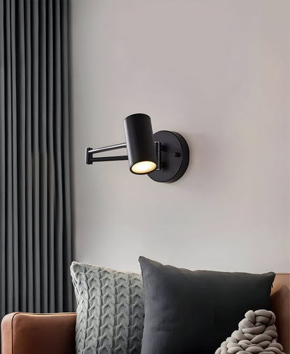 Wandlamp Verstelbare Arm LED Metaal Goud Zwart Slaapkamer Leeslamp Draaibaar Flexibel Bedlamp Woonkamer