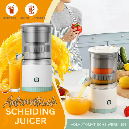 Draagbare Sappers – Oplaadbaar met Krachtige Motor – Compacte Citruspers voor Verse Smoothies Thuis of Onderweg