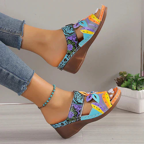 Vrouwen Sandalen Zomer Comfortabel Kleurrijk