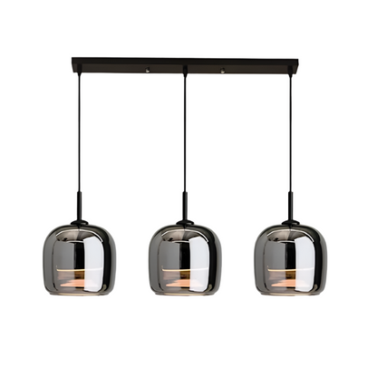 Hanglamp van Glas Zwart Modern Design