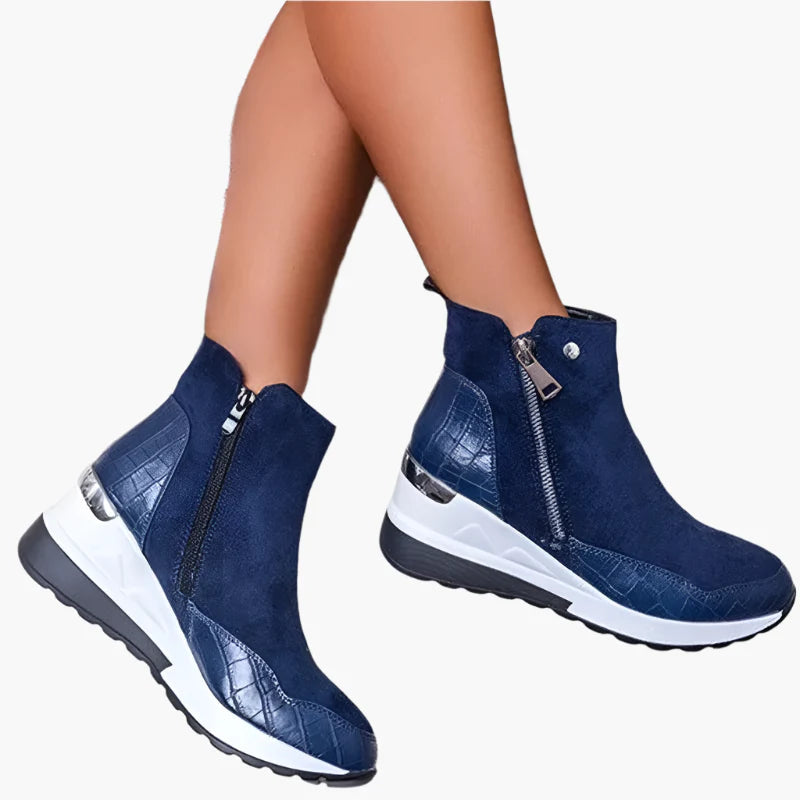 Oriana | Dames Enkellaarsjes – Comfortabel, Waterdicht & Stijlvol 2