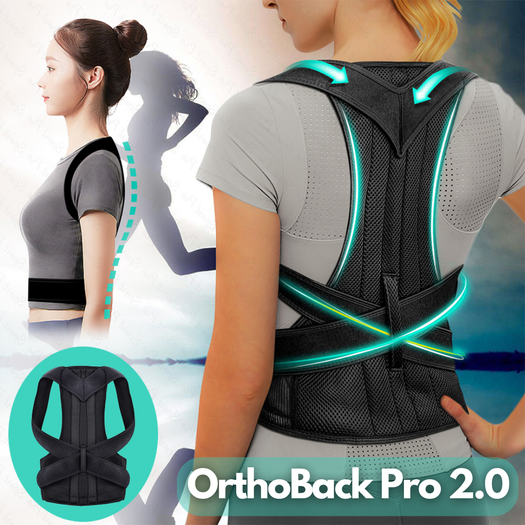 Ergonomische Houdingscorrector voor Schouders en Rug - Verstelbaar en Ademend - Unisex Postuurbrace