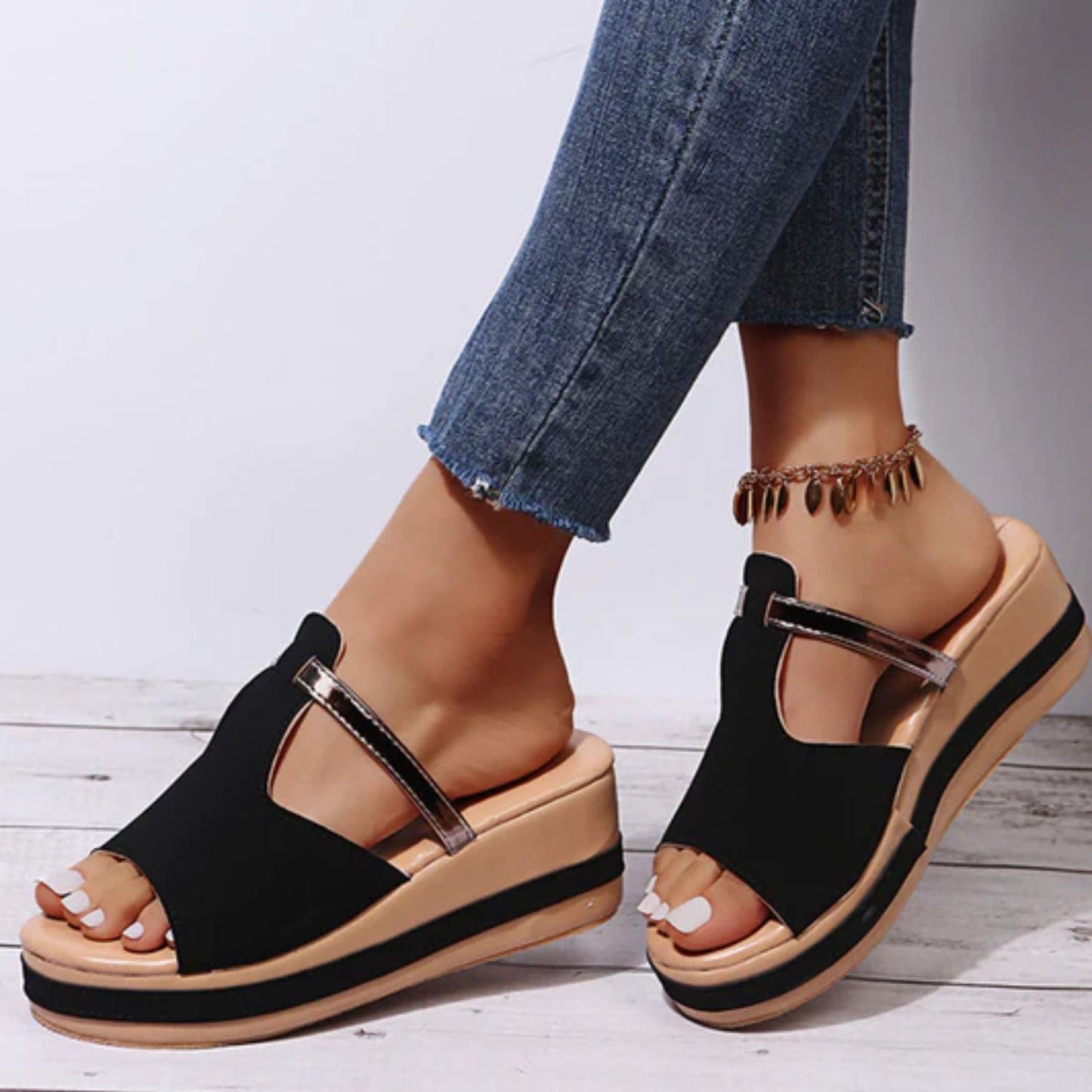 Zomersandalen voor Vrouwen Comfortabele Slippers - StudioMarella