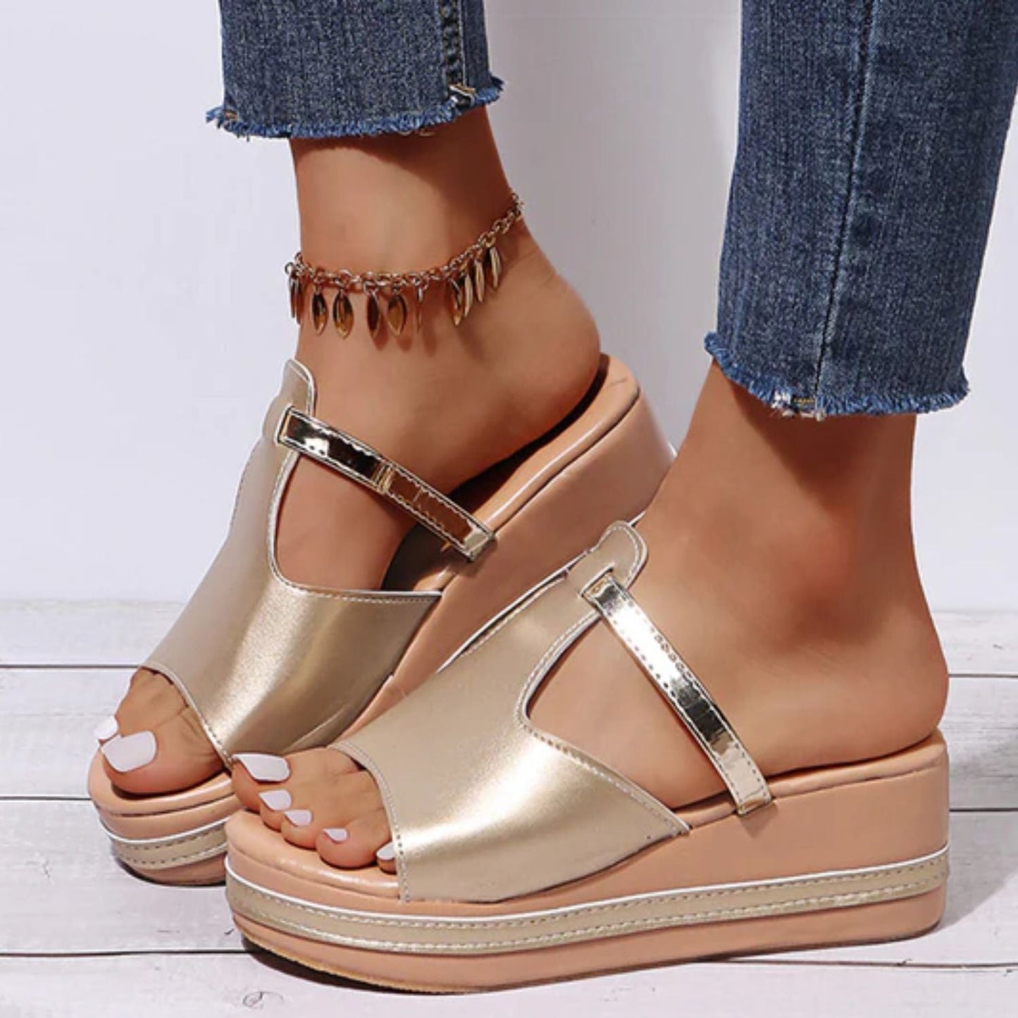 Zomersandalen voor Vrouwen Comfortabele Slippers