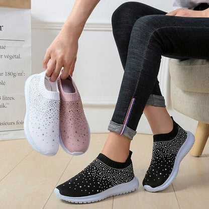 Instap Sneakers Velanora - Comfortabele Slip-on Schoenen - StudioMarella