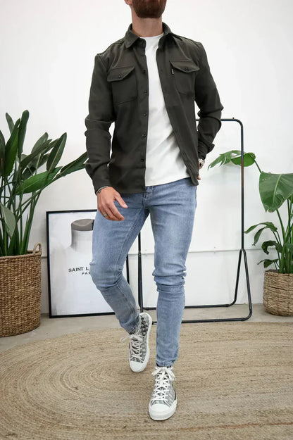 Orvian | Camicia da uomo in cotone 7