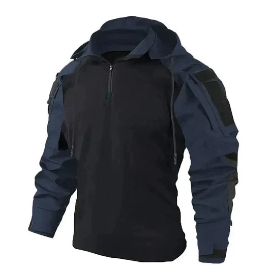 Heren Hoodie met Capuchon - Stoere Outdoor Jas - StudioMarella