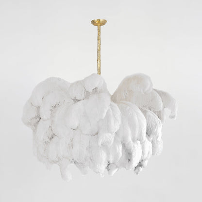 Veren Kroonluchter 56 Handgekleurde Pluimen Messing Fitting Goud Zilver Hollywood Glamour Statement Verlichting