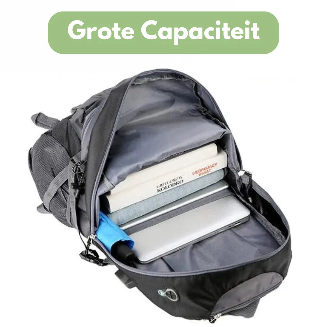 Waterdichte Outdoor Rugzak 40L Zwart Groen Blauw Wandelen Camping Trekking