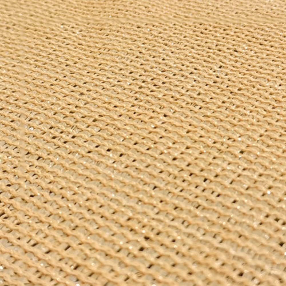 Schaduwdoek Camping HDPE ademend – rechthoekig zonnedoek voor caravan, tent en camperplaats