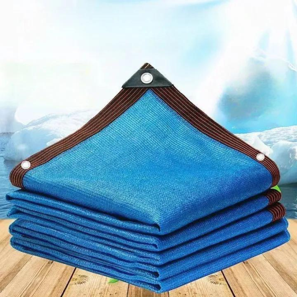 Schaduwdoek Camping HDPE ademend – rechthoekig zonnedoek voor caravan, tent en camperplaats