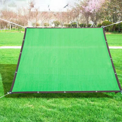 Schaduwdoek Zandbak en Speeltuin HDPE – rechthoekig ademend zonnedoek met UV-werende structuur