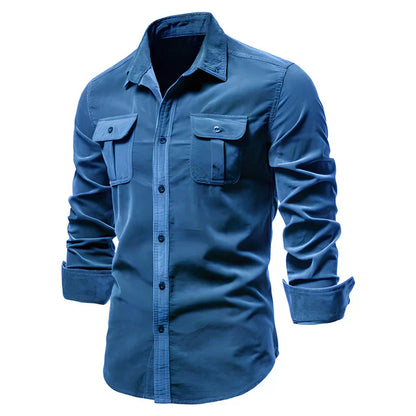 Overhemd Heren | Button-down sluiting & Verzorgde look in seconden
