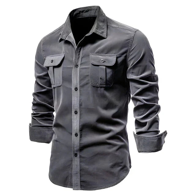 Overhemd Heren | Button-down sluiting & Verzorgde look in seconden
