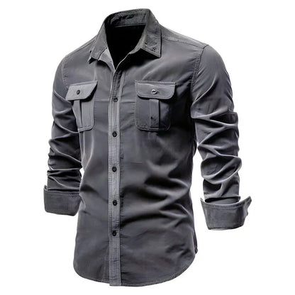 Overhemd Heren | Button-down sluiting & Verzorgde look in seconden