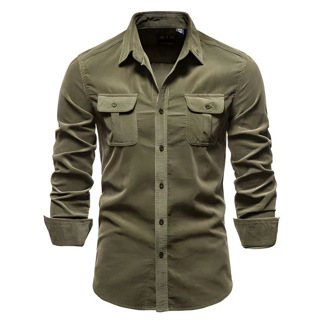Overhemd Heren | Button-down sluiting & Verzorgde look in seconden