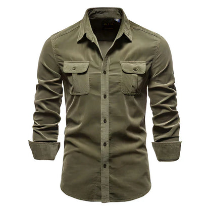 Overhemd Heren | Button-down sluiting & Verzorgde look in seconden