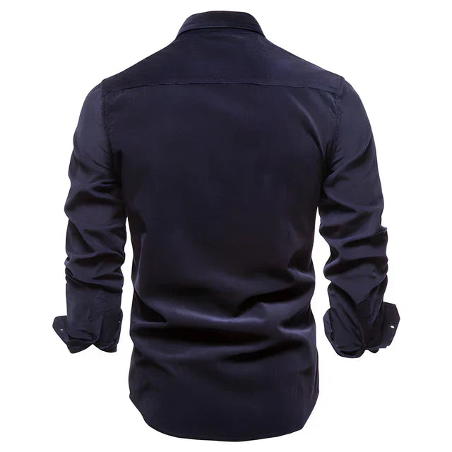 Overhemd Heren | Button-down sluiting & Verzorgde look in seconden