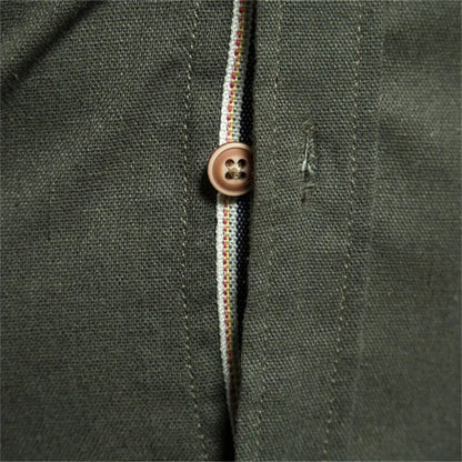 Overhemd met button-down kraag en borstzak