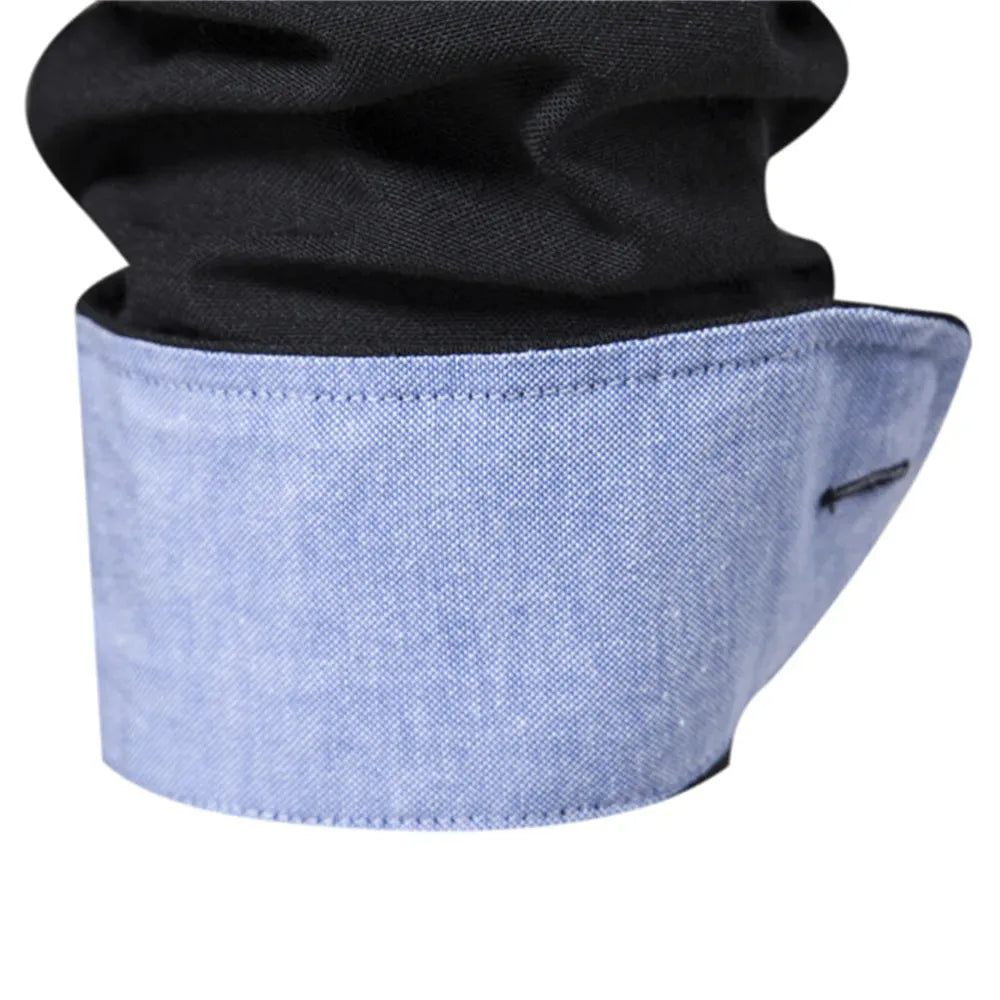 Overhemd met button-down kraag en lange mouwen