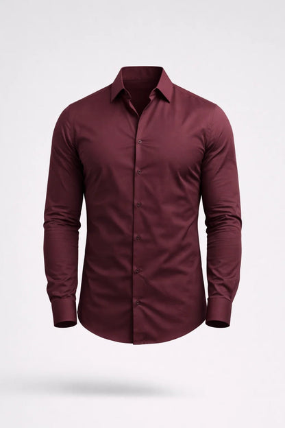 Mannen Overhemd Casual Getailleerd Comfortabel All Season