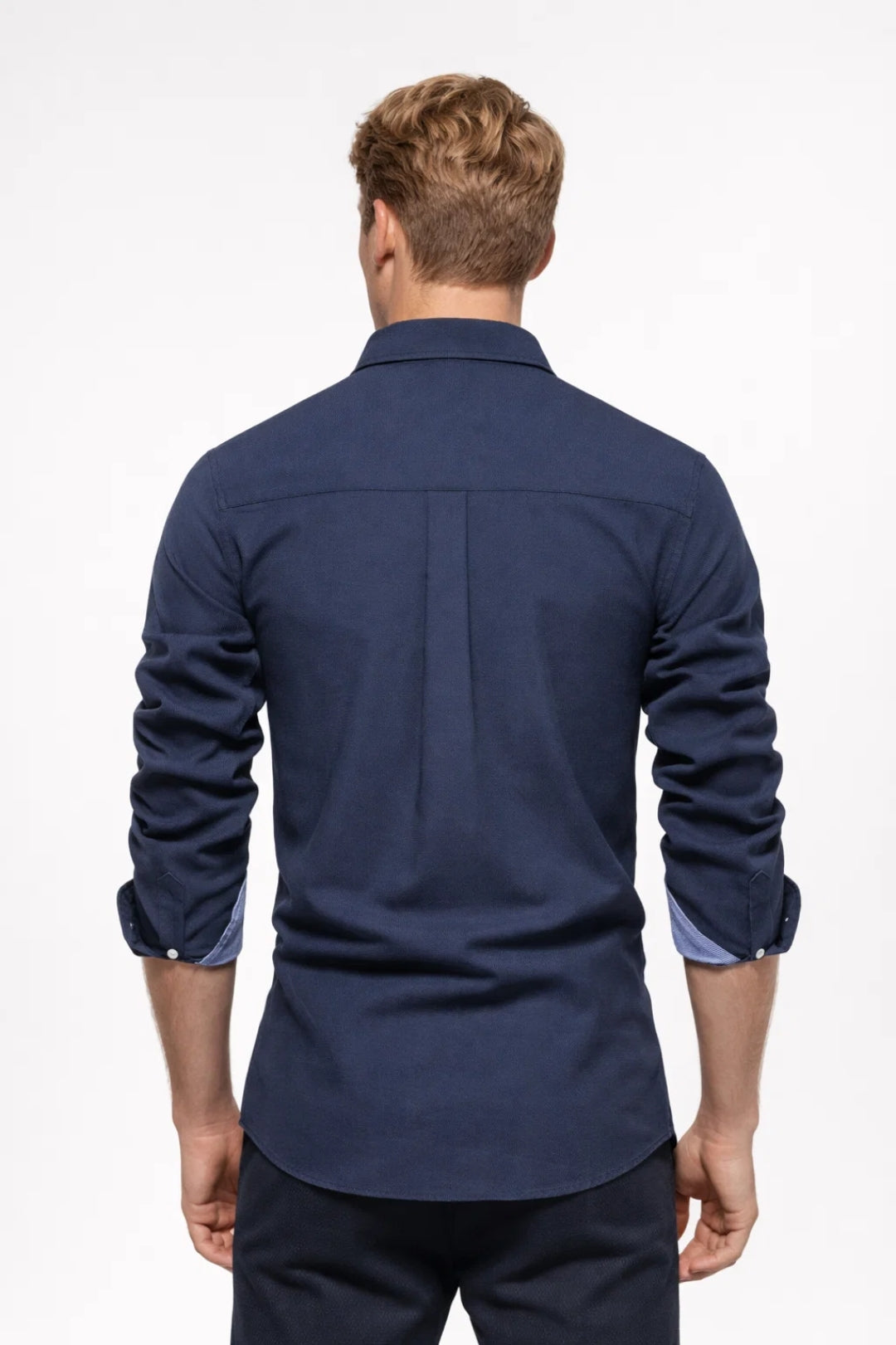 Heren Overhemd Lange Mouw Casual Comfortabel
