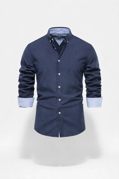 Heren Overhemd Lange Mouw Casual Comfortabel