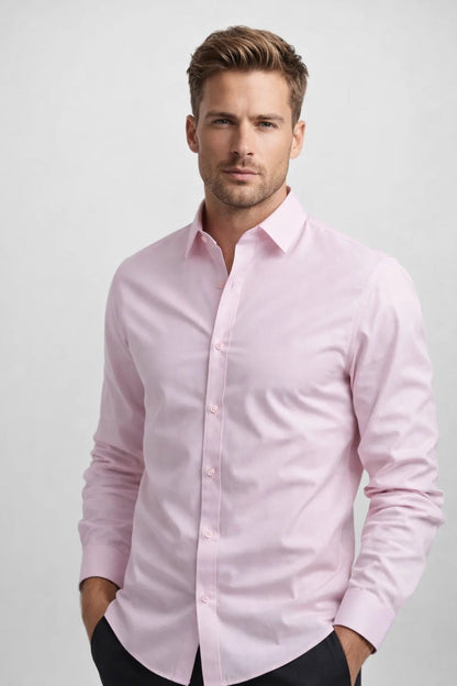 Heren Overhemd Elegant Comfortabel voor Lente - StudioMarella