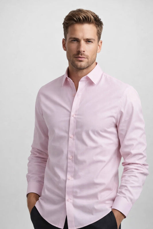 Heren Overhemd Elegant Comfortabel voor Lente - StudioMarella