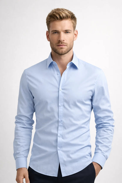 Heren Overhemd Elegant Comfortabel voor Lente
