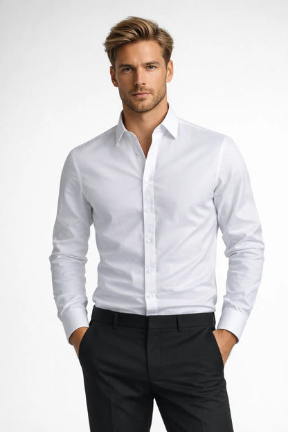 Heren Overhemd Elegant Comfortabel voor Lente