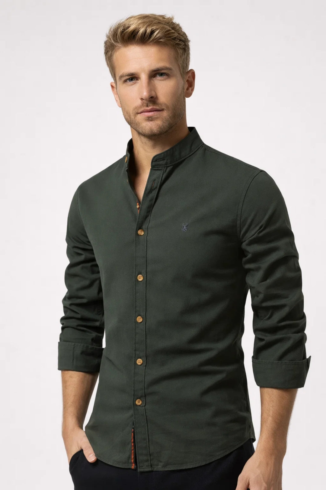 Heren Overhemd Modern Comfortabel All Season - StudioMarella