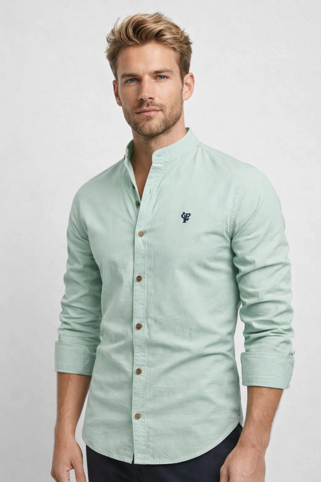 Heren Overhemd Modern Comfortabel All Season