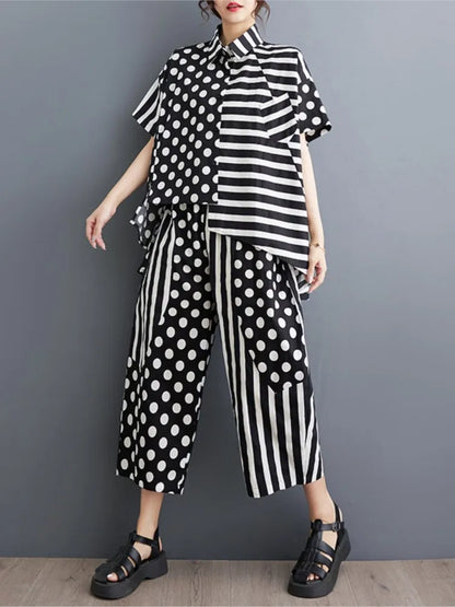 Zomerse Vrouwelijke Kleding Set Mode