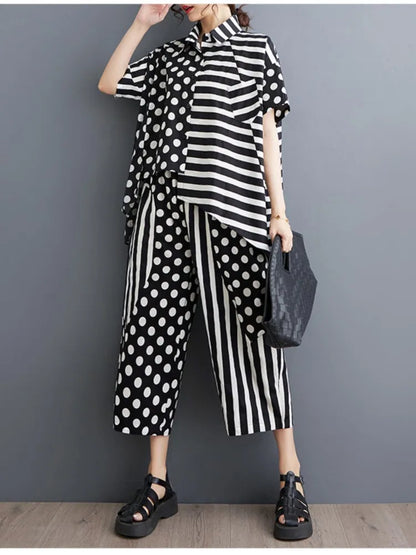 Zomerse Vrouwelijke Kleding Set Mode
