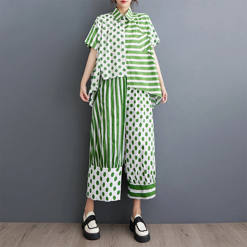 Zomerse Vrouwelijke Kleding Set Mode