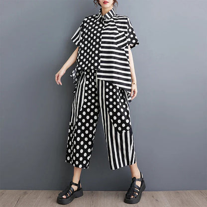 Zomerse Vrouwelijke Kleding Set Mode