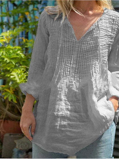 Vrouwen Blouse Losse Fit Oversized Stijl