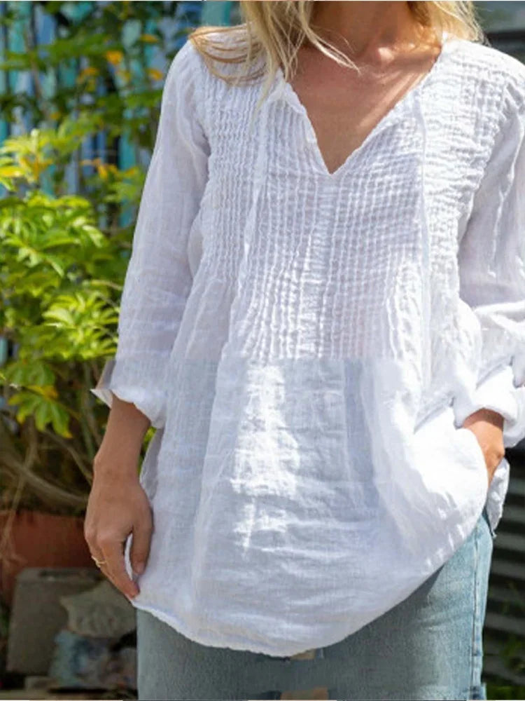 Vrouwen Blouse Losse Fit Oversized Stijl
