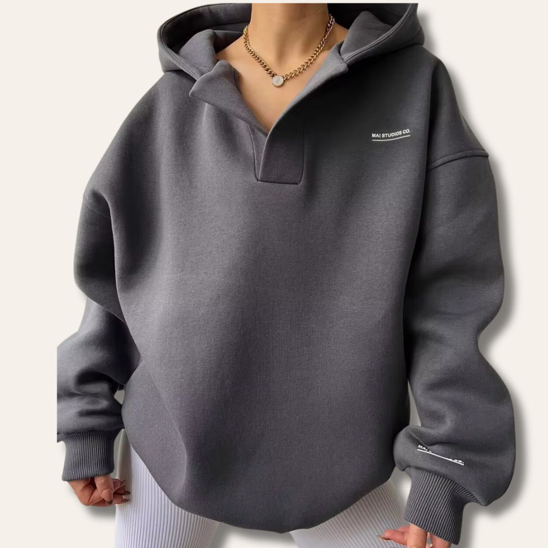Oversized Dameshoodie met Capuchon | Casual Pullover 1