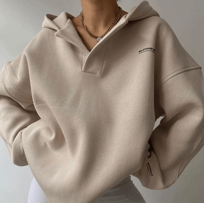 Oversized Dameshoodie met Capuchon | Casual Pullover 5