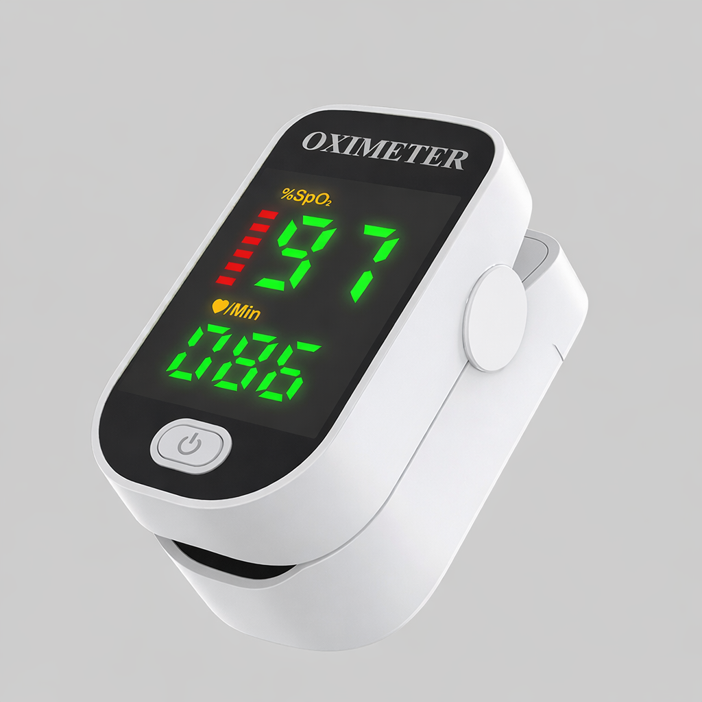 Digitale Vingersaturatiemeter met LED-Display voor Thuis en Onderweg